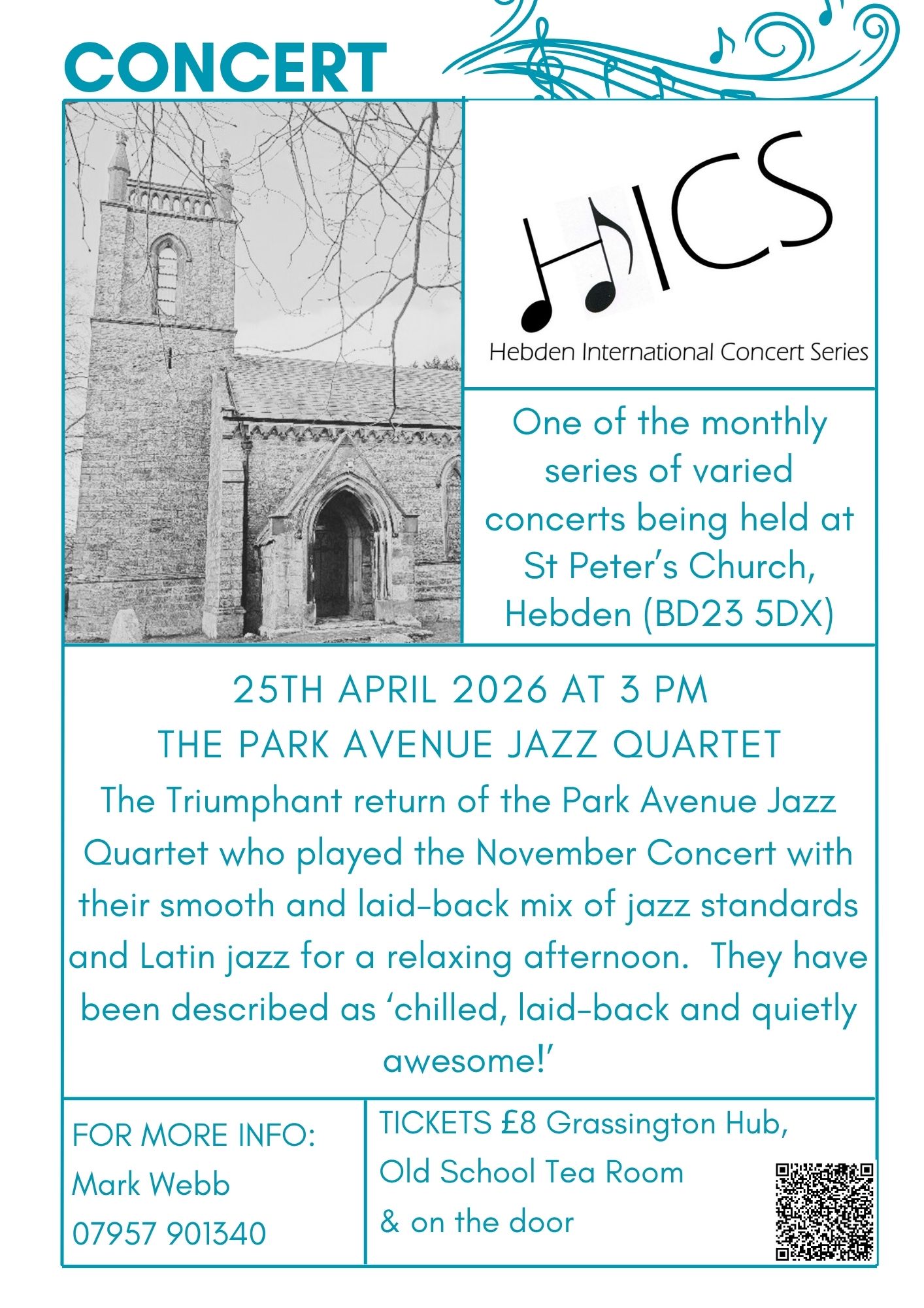 Hebden International Concert Series 25th April
