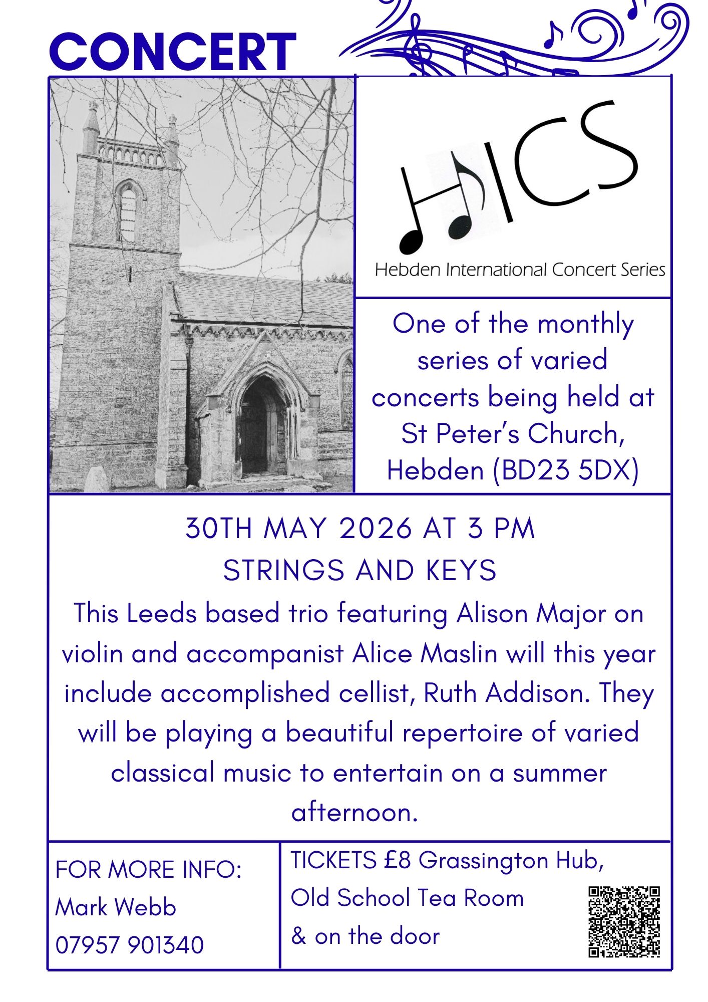 Hebden International Concert Series 25th April