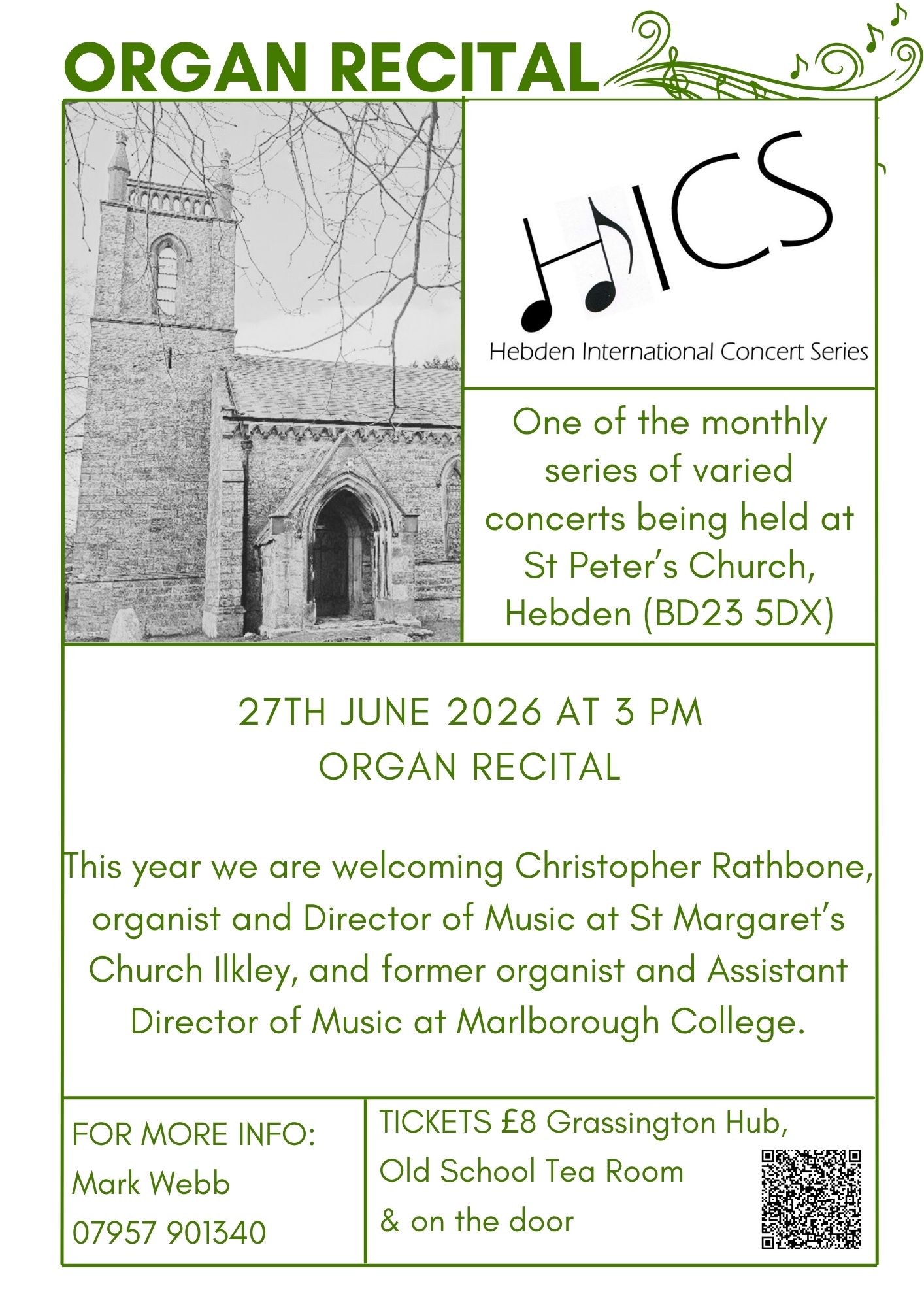 Hebden International Concert Series 30th May