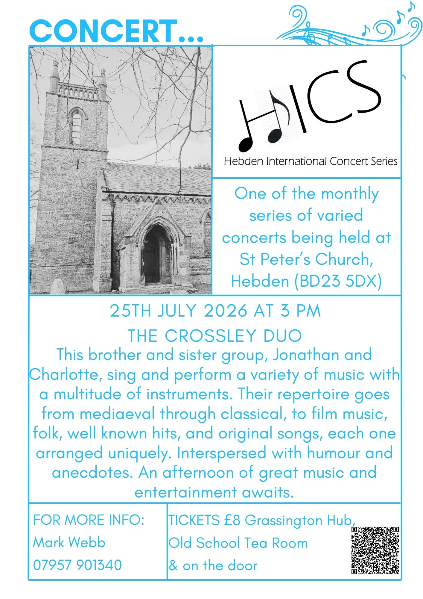 Hebden International Concert Series 25th July