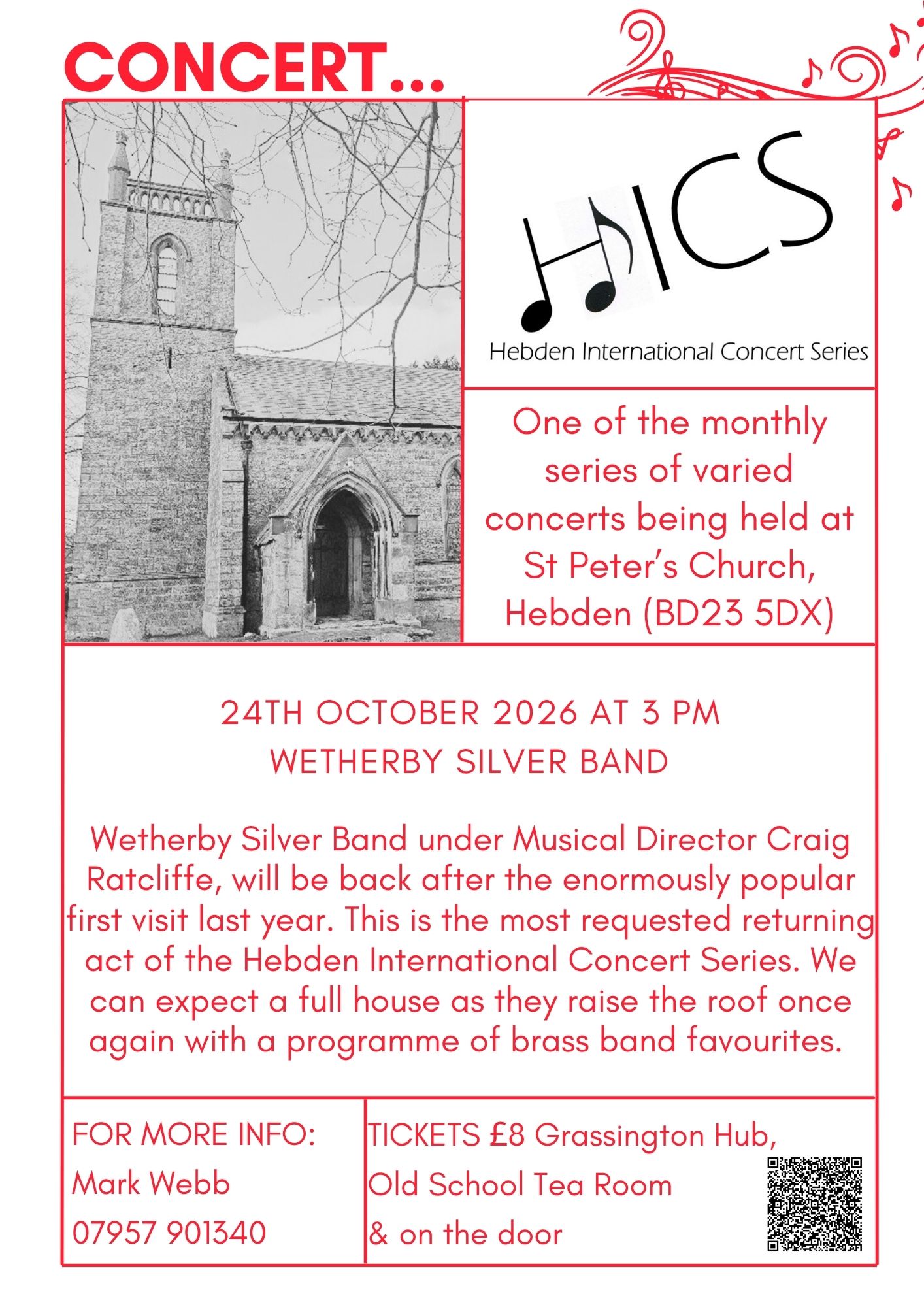 Hebden International Concert Series 24th October